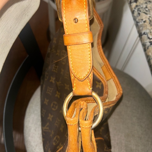 Louis Vuitton Brown and Gold Monogram Bag - Picture 4 of 6